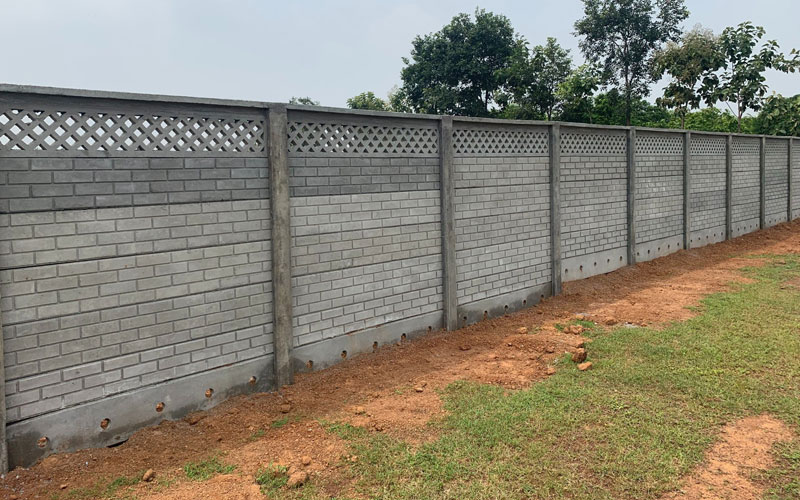 Precast Boundary Wall